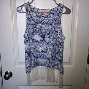 EUC Lilly Pulitzer Sonya top size 4